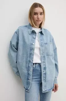 Джинсовая куртка Calvin Klein Jeans, синий