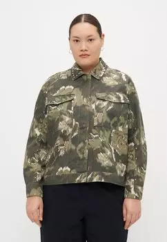 Джинсовая куртка CARCAVA JACKET ONLY Carmakoma, бежевый