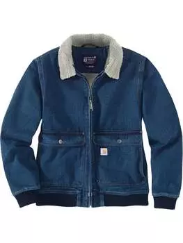 Джинсовая куртка CARHARTT , синий