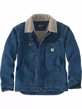 Джинсовая куртка CARHARTT , синий