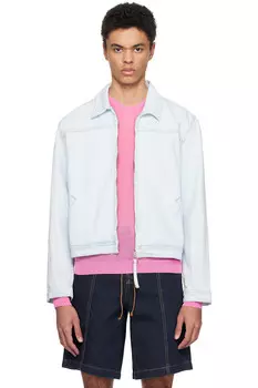 Джинсовая куртка Charlie Gimaguas, синий