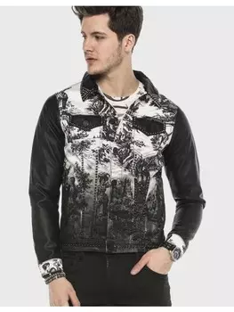 Джинсовая куртка Cipo & Baxx, черный