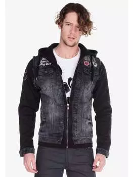 Джинсовая куртка Cipo & Baxx, черный