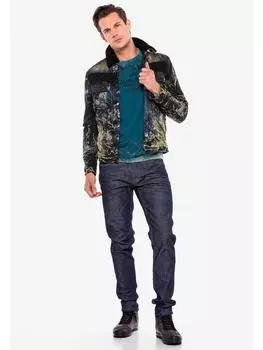 Джинсовая куртка Cipo & Baxx, черный