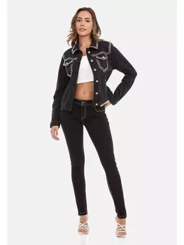 Джинсовая куртка Cipo & Baxx, черный