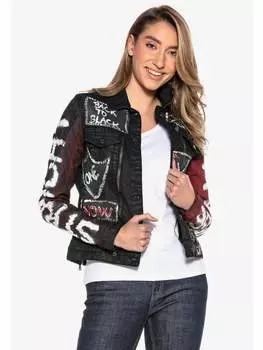 Джинсовая куртка Cipo & Baxx, черный