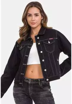 Джинсовая куртка Cipo & Baxx, черный