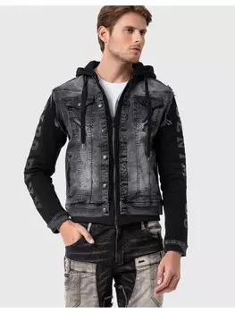 Джинсовая куртка Cipo & Baxx, черный