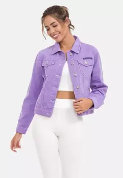 Джинсовая куртка Cipo & Baxx, фиолетовый