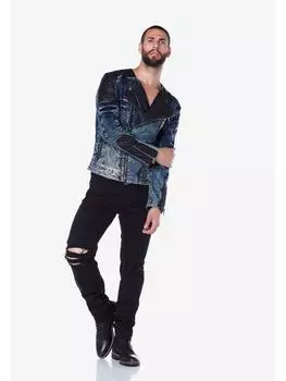 Джинсовая куртка Cipo & Baxx, синий