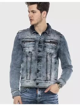 Джинсовая куртка Cipo & Baxx, синий