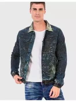Джинсовая куртка Cipo & Baxx, синий