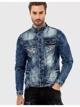 Джинсовая куртка Cipo & Baxx, синий