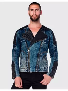 Джинсовая куртка Cipo & Baxx, синий