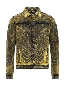 Джинсовая куртка Cipo & Baxx, желтый