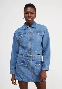 Джинсовая куртка CLAIRE Tommy Jeans, синий деним