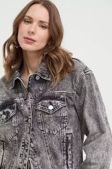Джинсовая куртка CLARETTE Guess, серый