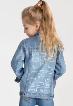 Джинсовая куртка Coccodrillo, синий деним