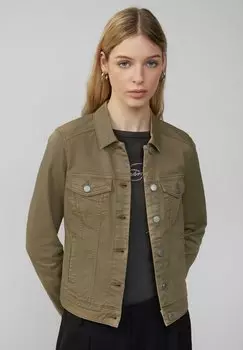 Джинсовая куртка COLOURDENIMJACKE QS, темно-зеленый