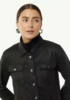 Джинсовая куртка comma, черный