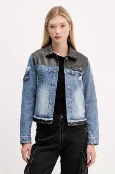 Джинсовая куртка CONSTRA Desigual, синий