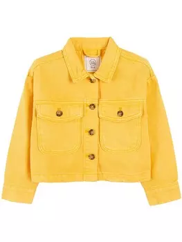 Джинсовая куртка COOL CLUB, желтый