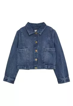 Джинсовая куртка Creamie, синий деним