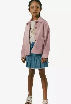 Джинсовая куртка CROP - REGULAR FIT Next, фуксия