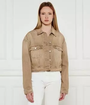 Джинсовая куртка Cropped fit Tommy Jeans, желтый