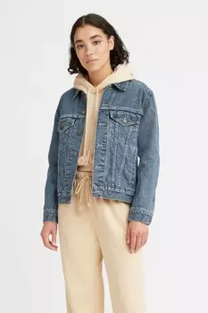 Джинсовая куртка дальнобойщика Ex Boyfriend Levi's