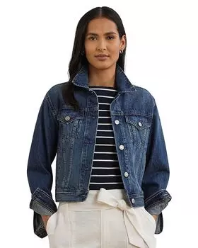 Джинсовая куртка дальнобойщика Ralph Lauren, синий