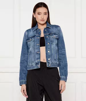 Джинсовая куртка дальнобойщика Regular fit Tommy Jeans, синий