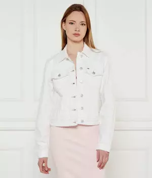 Джинсовая куртка дальнобойщика Regular fit Tommy Jeans, белый
