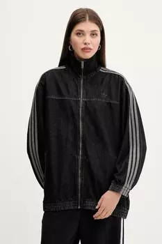 Джинсовая куртка Denim Os TT Adidas Originals, черный