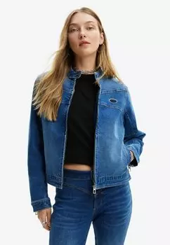 Джинсовая куртка Desigual, цвет blue