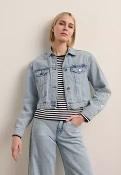 Джинсовая куртка DISNEY JACKET KARL LAGERFELD, цвет Light Blue Denim