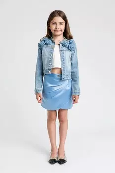 Джинсовая куртка для детей Twinset, синий