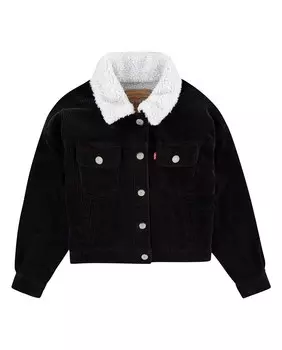 Джинсовая куртка для девочки Levi's, черный