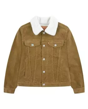 Джинсовая куртка для мальчика Levi's, коричневый