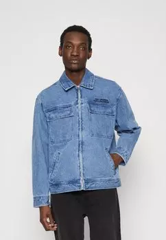 Джинсовая куртка EASTON JACKET UNISEX Obey Clothing, цвет light indigo