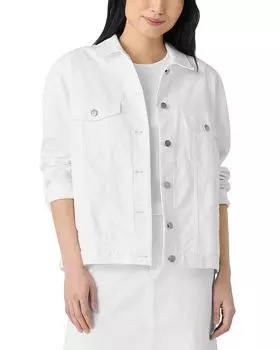 Джинсовая куртка Eileen Fisher, белый