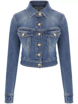 Джинсовая куртка Elisabetta Franchi, синий