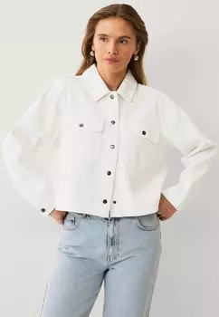 Джинсовая куртка Ellos Collection, кремовый