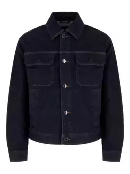 Джинсовая куртка EMPORIO ARMANI, синий