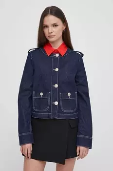 Джинсовая куртка Emporio Armani, темно-синий