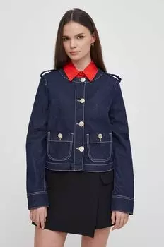 Джинсовая куртка Emporio Armani, темно-синий