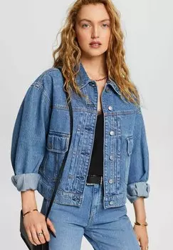 Джинсовая куртка Esprit, синий деним