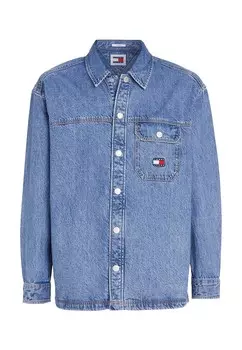 Джинсовая куртка ESSENTIAL OVER Tommy Hilfiger, синий деним