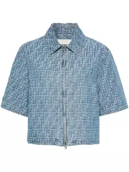 Джинсовая куртка FENDI FF, синий