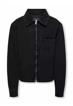 Джинсовая куртка FLY-AWAY KRAGEN Kids ONLY, цвет Mottled Dark Grey